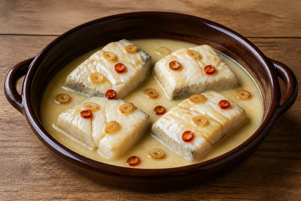Bacalao pil-pil basque