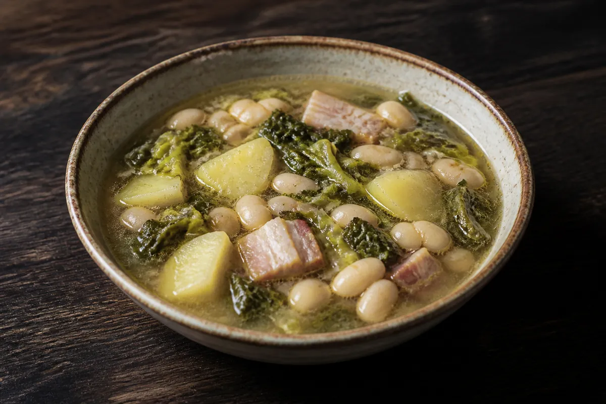 Caldo gallego rustique