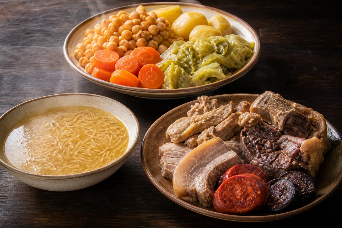 Cocido madrileño traditionnel