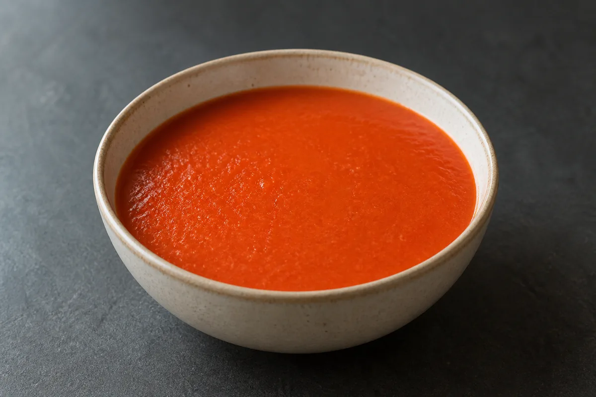 Gazpacho andalou rouge