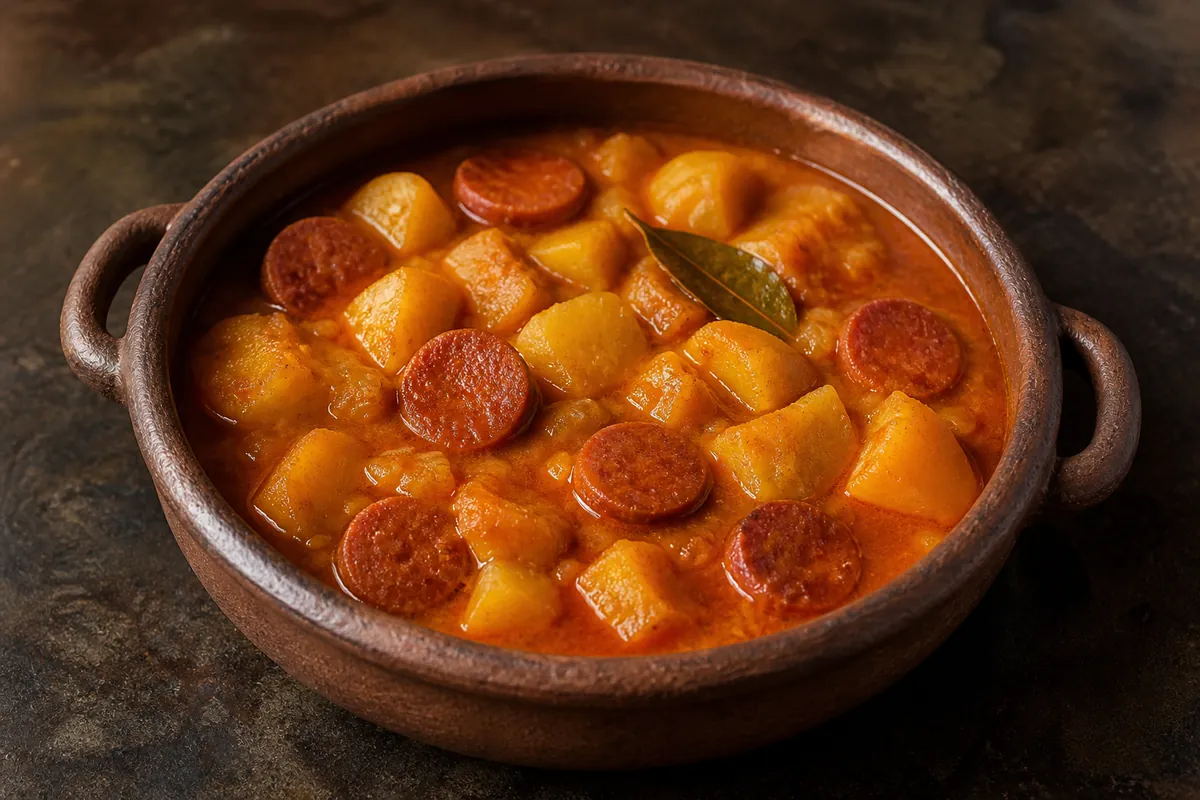 Patatas riojana chorizo