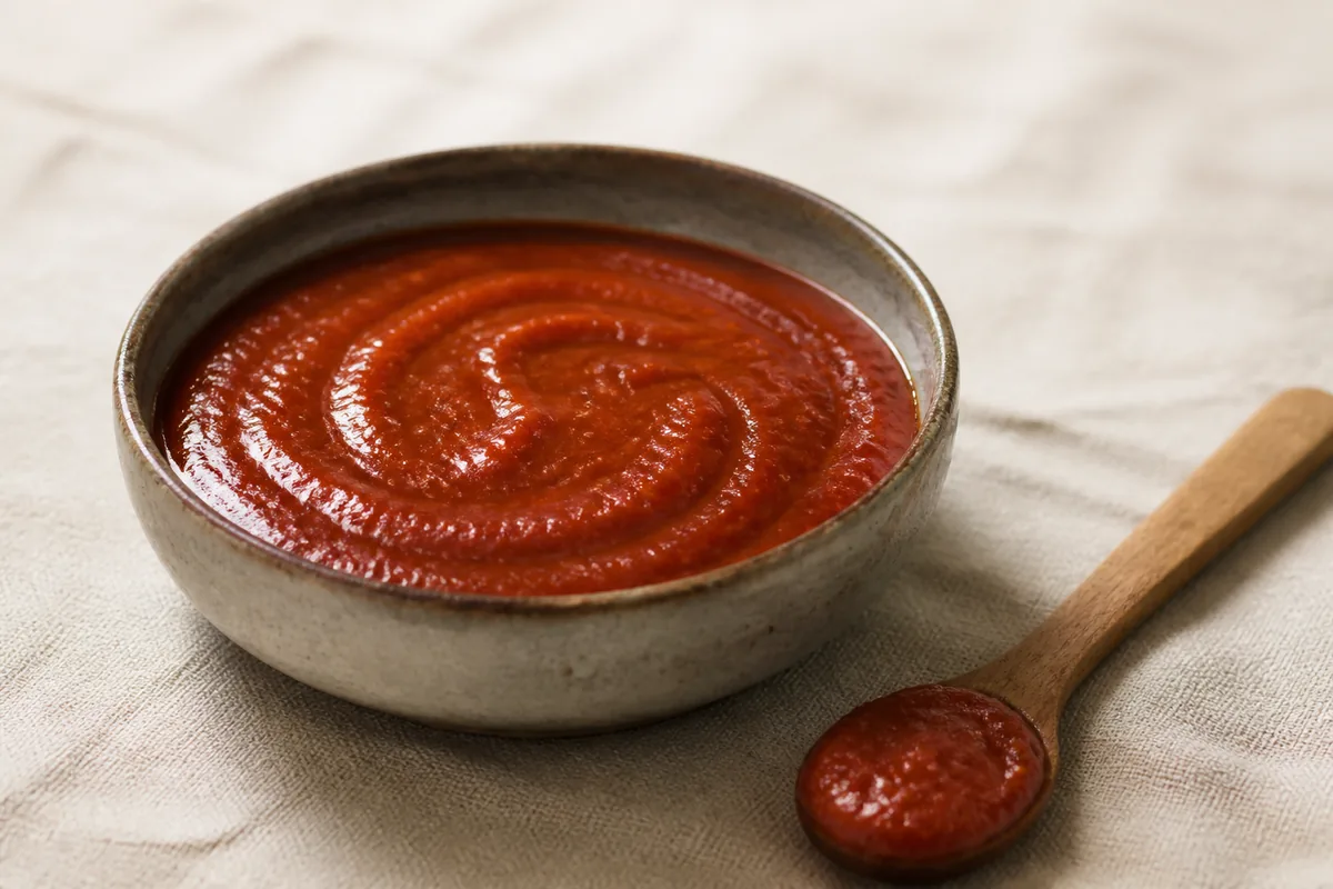 Sauce biscayenne rouge